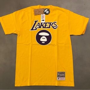 Aape by a Bathing Ape Lakers Shirt